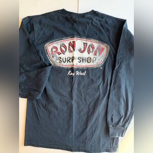 Ron Jon Key West Navy Long Sleeve Shirt